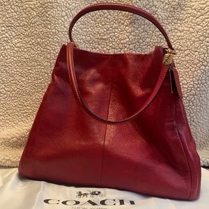 Red Coach Purse